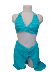 Дамски бански три части M