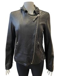 Кожено дамско яке S.OLIVER M