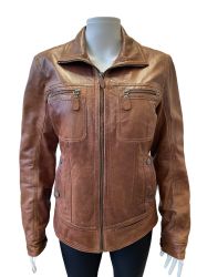 Кожено дамско яке HRC M