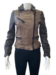 Кожено дамско яке TIGHA XS