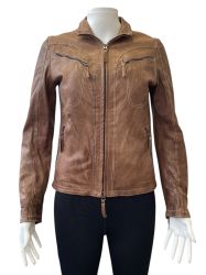 Кожено дамско яке LUTIAN L