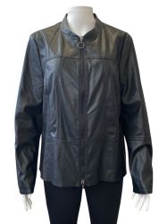 Кожено дамско яке BIANCA 2XL