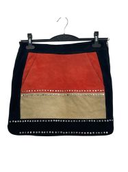 Кожена дамска пола от естествена кожа MAJE M