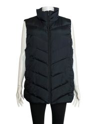 Дамски елек с джобчета и цип LANDS' END XL