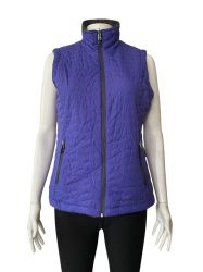 Дамско елече с две лица, джобове и ципове FREE COUNTRY S