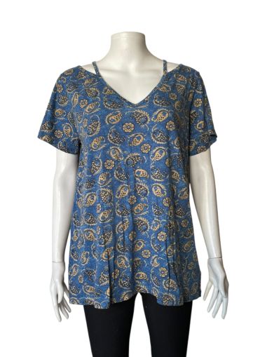 Дамска блуза с къс ръкав CHAPS XL