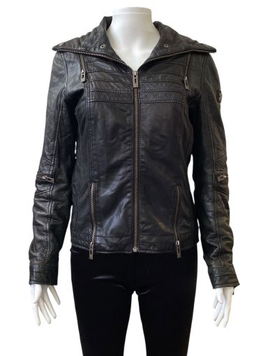 Дамско яке от естествена кожа RICH AND ROYAL L