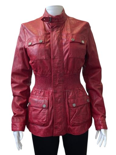 Дамско яке от естествена кожа SLUISLEDER L