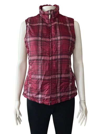 Дамски елек с две лица, джобчета и цип IZOD M