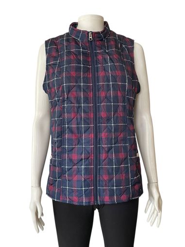 Дамско елече с джобове, копчета и цип KIM ROGERS S