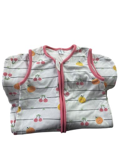 Памучен бебешки спален чувал на плодове TOPOMIN