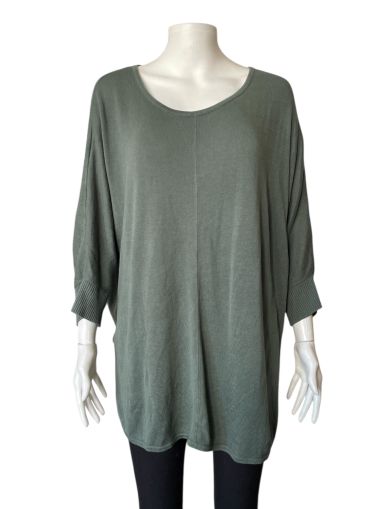 Дамска OVERSIZE блуза с дълъг ръкав RAINBOW L