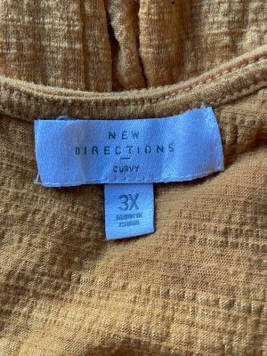 Дамска блуза с къс ръкав NEW COLLECTIONS 3XL