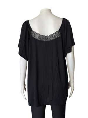 Дамска блуза с къс ръкав PRETTY SECRETS 2XL