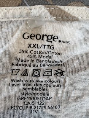 Дамскa тениска GEORGE XXL