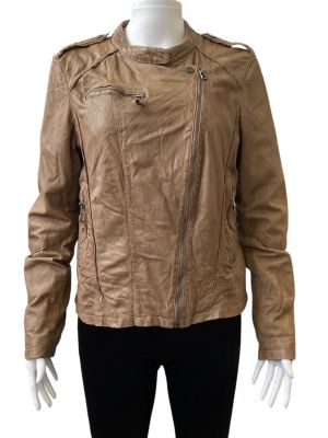 Дамско яке от естествена кожа OAKWOOD L