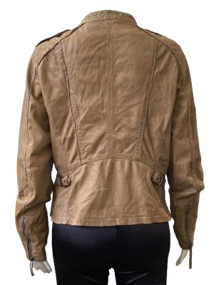 Дамско яке от естествена кожа OAKWOOD L