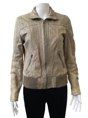 Дамско яке от естествена кожа STREETONE M