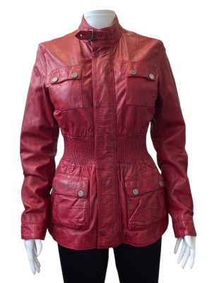 Дамско яке от естествена кожа SLUISLEDER L