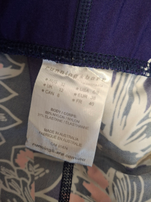 Долнище на бански RUNNING BARE XS