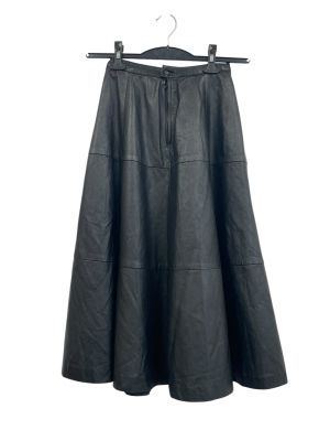 Кожена дамска пола ECHTES LEDER XS