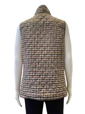 Тънко карирано дамско елече PETER HAHN S