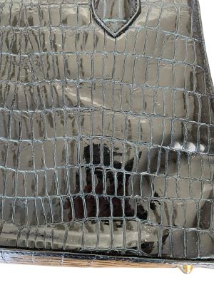Крокодилска дамска чанта VALLE VERDE
