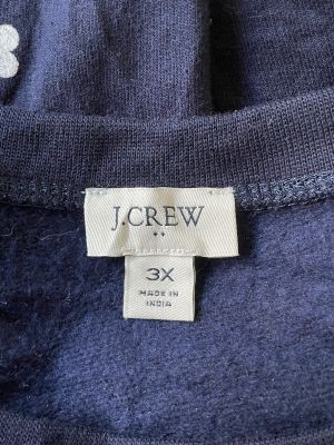 Дамски суичър на сърчица J.CREW 3XL