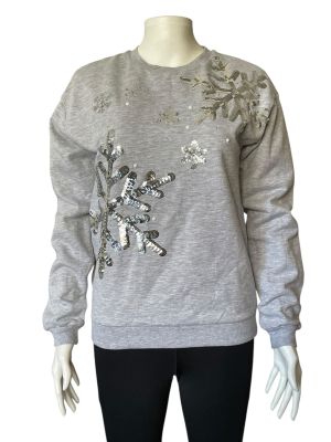 Дамски суичър с пайети LIPSY S