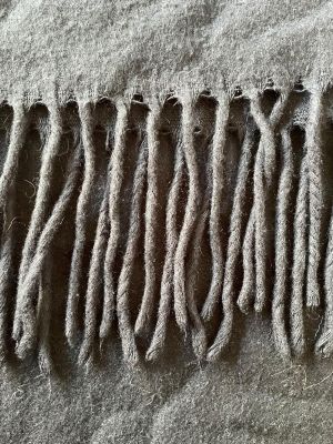 Шал с ресни