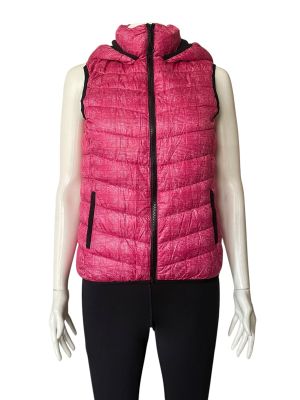 Дамски елек с джобчета, качулка и цип FB SISTER XS