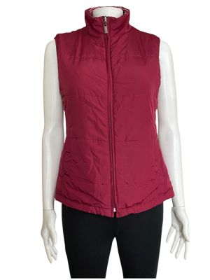 Дамски елек с две лица, джобчета и цип IZOD M