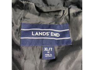 Дамски елек с джобчета и цип LANDS' END XL