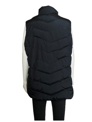 Дамски елек с джобчета и цип LANDS' END XL