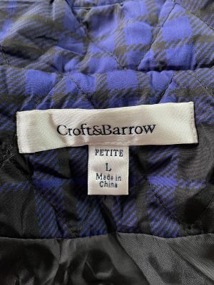 Дамско елече с джобове и цип CROFT&BARROW PETITE L