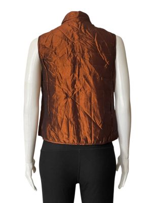 Дамско елече с джобове и ципове RELATIVITY PM