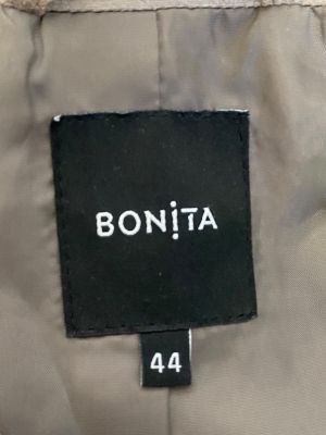 Дамско кожено яке с джобове и ципове BONITA L