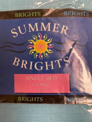 Чаршаф без ластик SUMMER BRIGHTS
