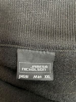 Мъжко ватирано горнище с цип JAMES NICHOLSON 2XL