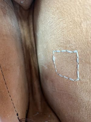 Дамска чанта от естествена кожа