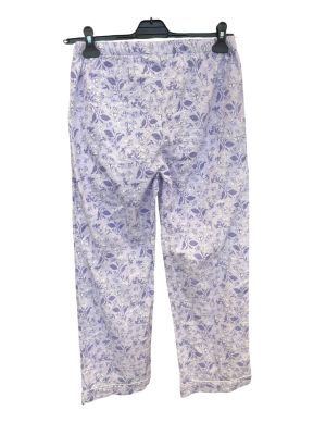 Памучно дамско долнище на пижама SERRA S