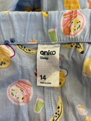 Памучно дамско долнище на пижама ANKO L