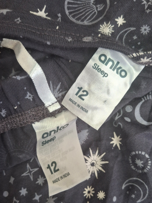 Комплект дамска пижама ANKO XL