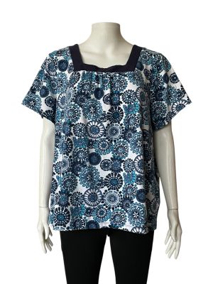 Дамска блуза с къс ръкав CROFT&BARROW 2XL