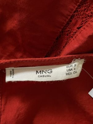 Дамска блуза с къс ръкав MANGO S