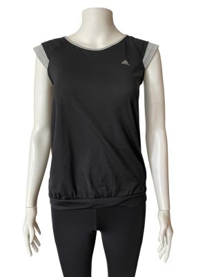 Дамска блуза с къс ръкав ADIDAS S
