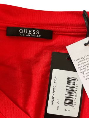 Дамска блуза с къс ръкав GUESS XS 