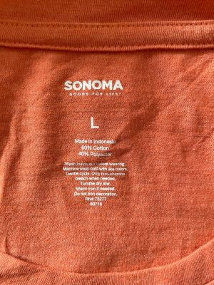 Дамска блуза с къс ръкав SONOMA L