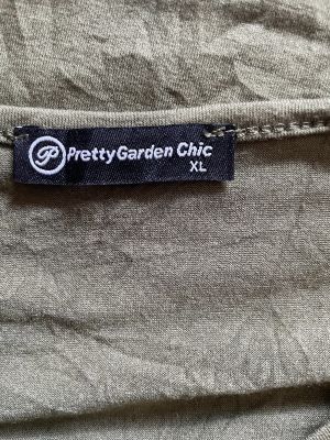 Дамска блуза с къс ръкав PRETTY GARDEN CHIC XL