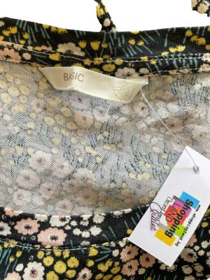 Дамска блуза с къс ръкав BASIC H&M XL
